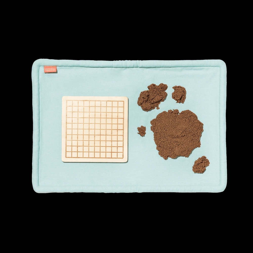 Kids Play Mat with Sand and Grid